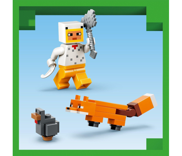 LEGO MINECRAFT 21585 Farma kurczaków - 1473417 - zdjęcie 7